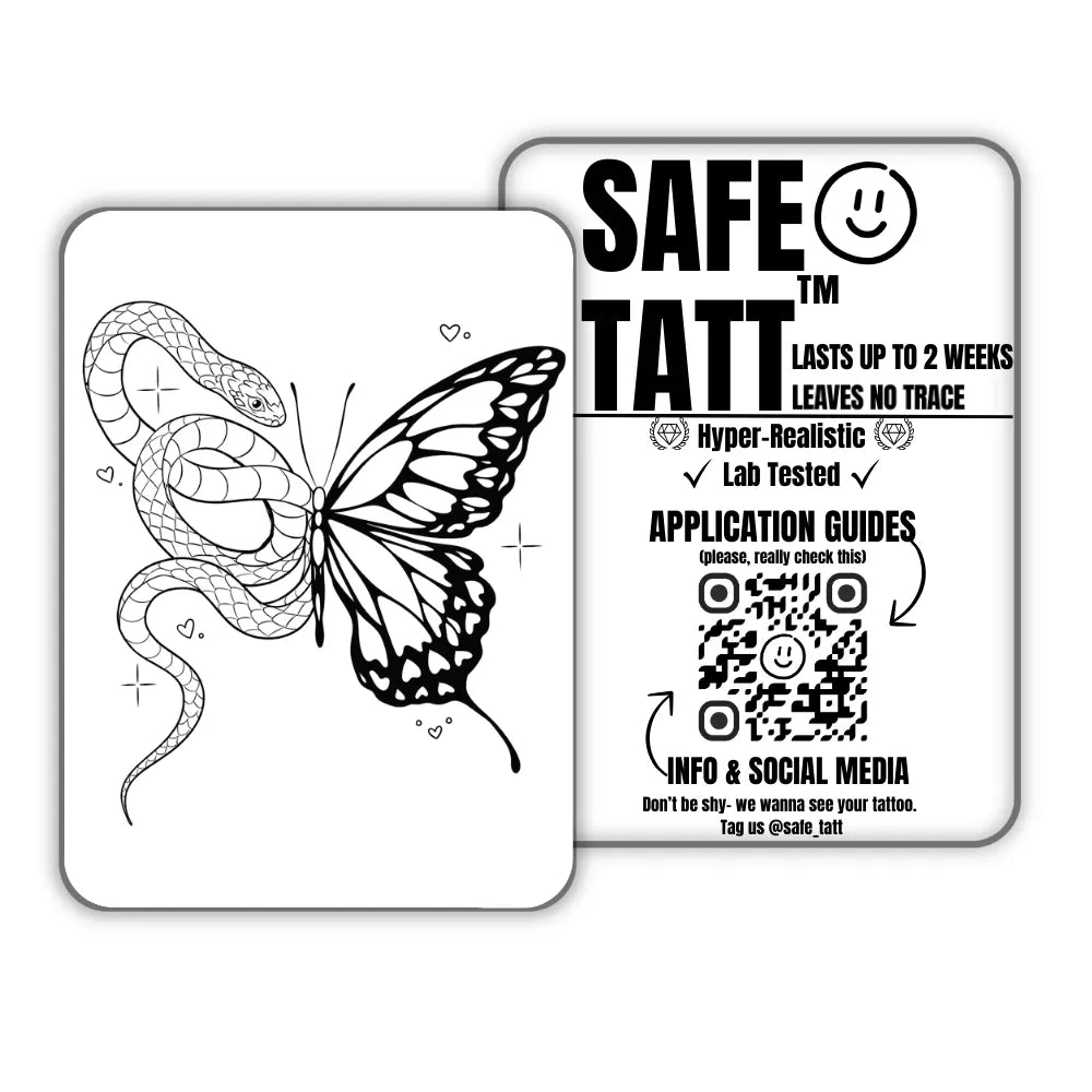Serpiente y Mariposa