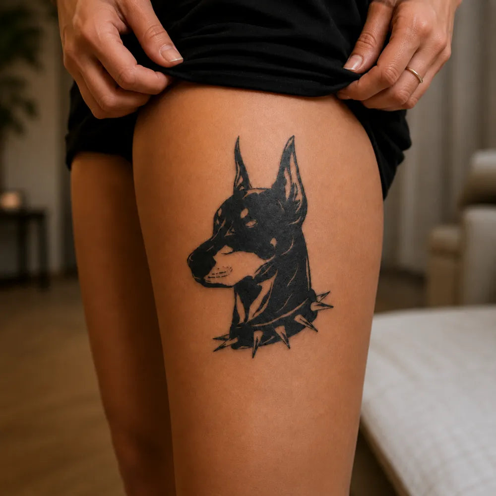 SafeTatt — Loyal Guardian · fotografie tetování na kůži
